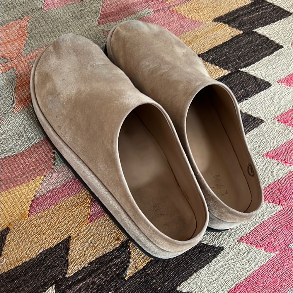 Lauren Manoogian Tan Mules/Clogs